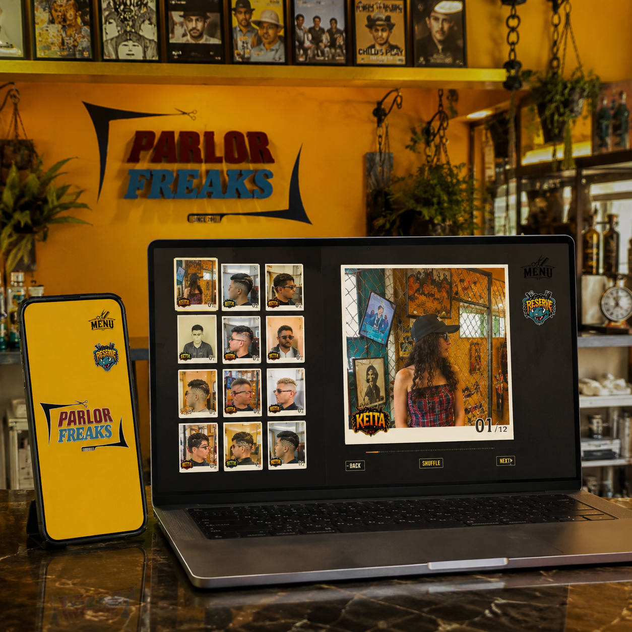 PARLOR FREAKS site